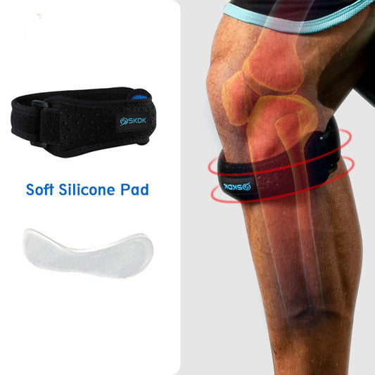 Support Protection Kneecap Silica Gel Kneepad Support Strap