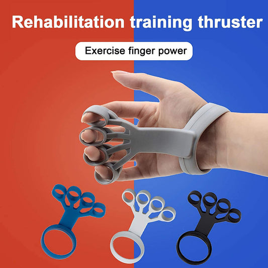 Silicone Finger Exercise Stretcher: Arthritis Hand Grip Trainer for Pain Relief and Rehabilitation